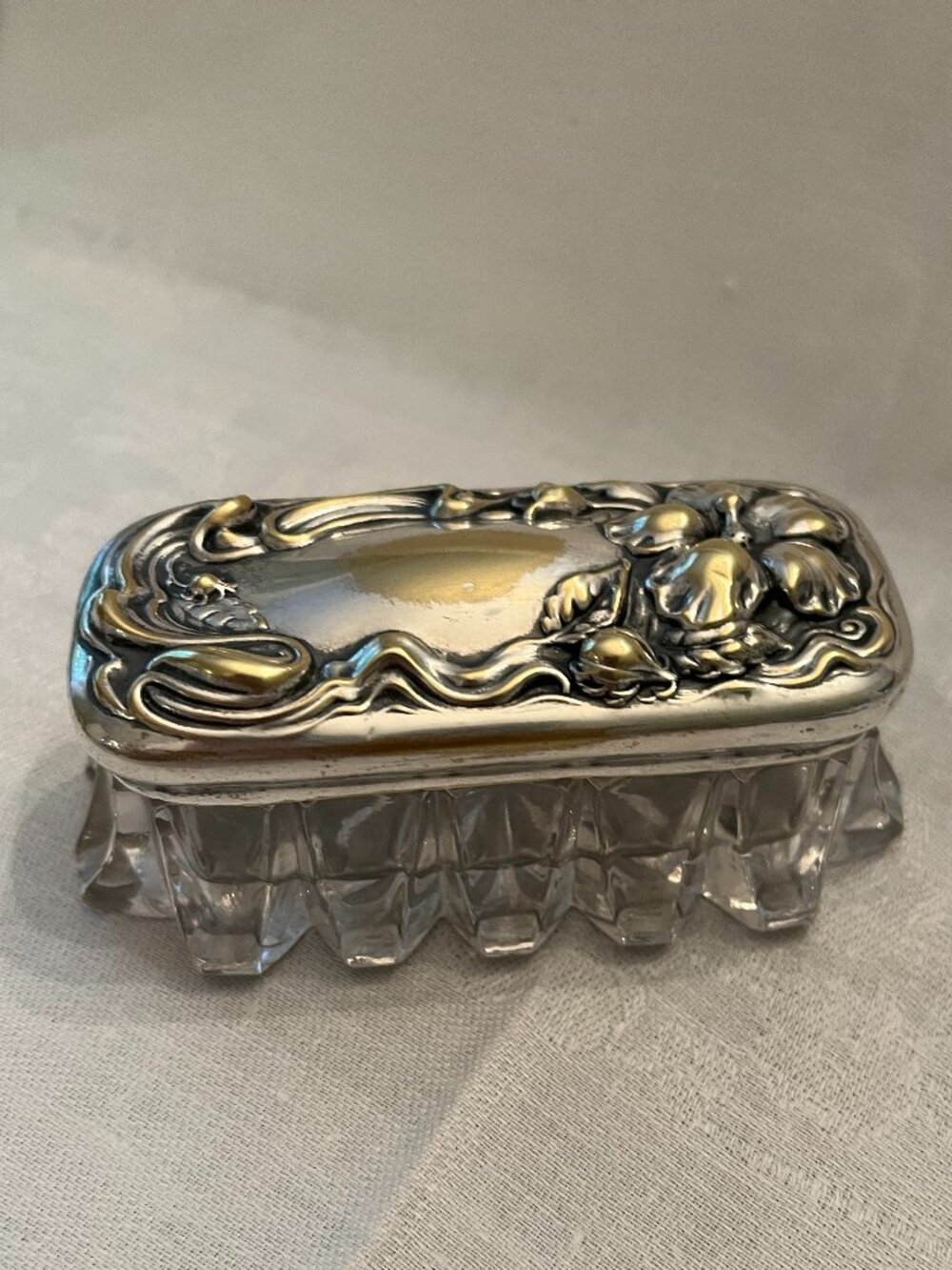 Art Nouveau Dresser Trinket Box